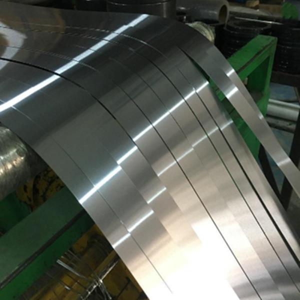 Finish 2B 0.1mm 10.0mm Stainless Steel Strip For Flexible Metal Hose