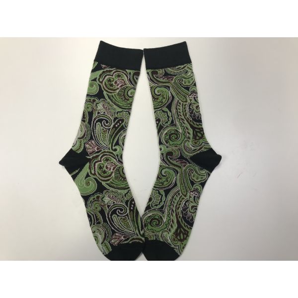 Men Casual Thin Non-slip Printing Long Socks Mens Custom Socks High CREW