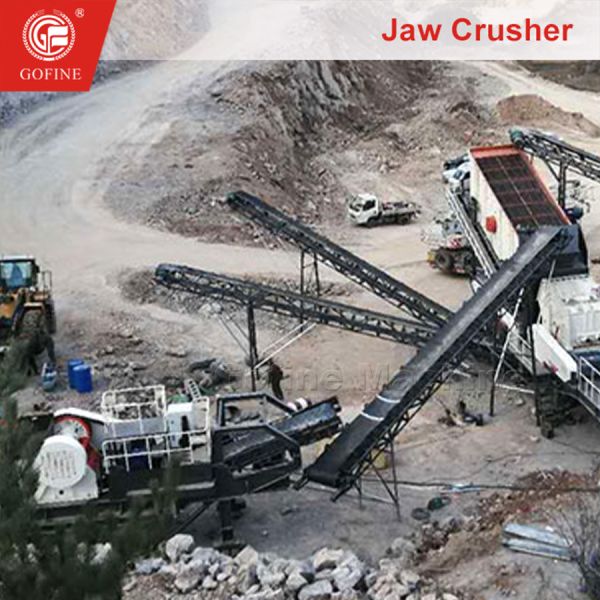 Primary Jaw Crusher Equipment with 5-20 T/H Capacity
