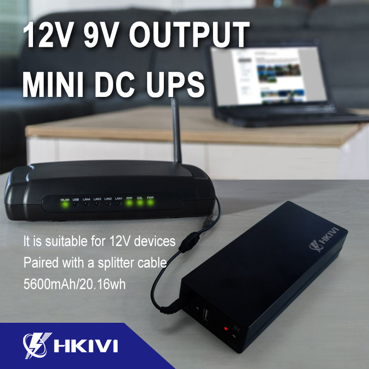 Мини-упс для Wi-Fi маршрутизатор 20000mah умный мини-упс для дома с батареей