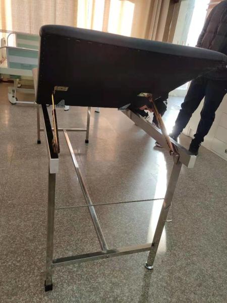 Stainless steel examination bed Clinic Medical Patient Examination Couch For Sale