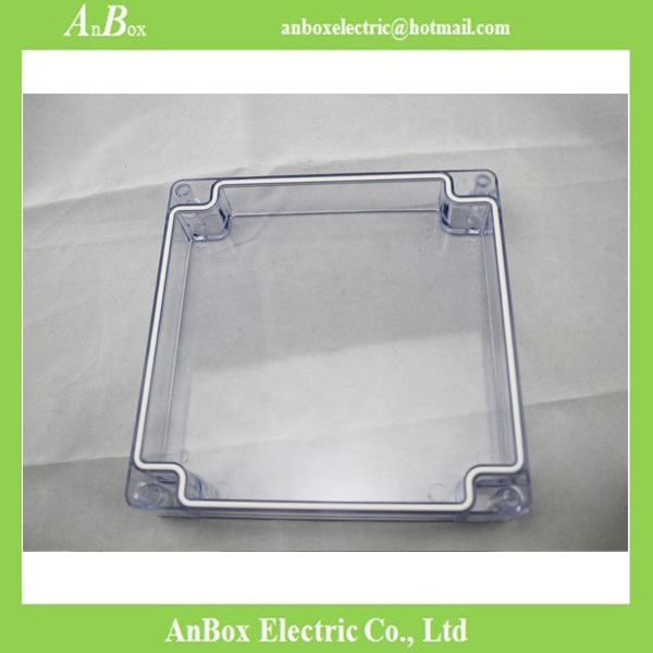 160*160*90mm IP66 waterproof box clear plastic enclosure