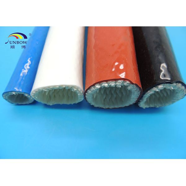 1650℃ High Temperature Flexible Braided Fiberglass Sleeving Flame Retardant