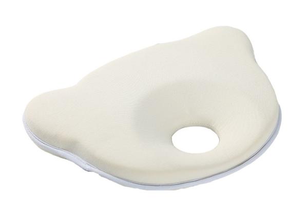 Baby Infant Flat Head Pillow For Newborn Head With Removable Washable Cover