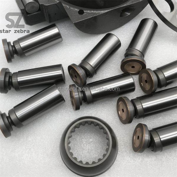 KX155/161/PSVL-54 Excavator Accessories Nine-Hole Swing Hydraulic Pump Bile Distribution Plate Plunger for 50*50*50