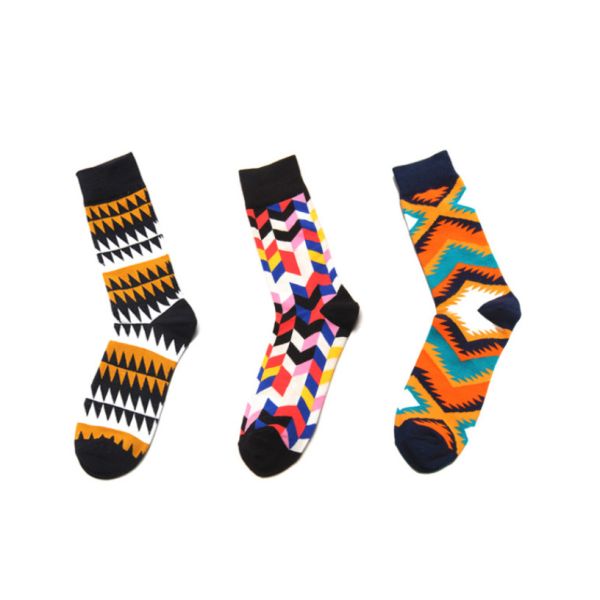 Носки лодыжки творческой Breathable моды красочные длинные Striped