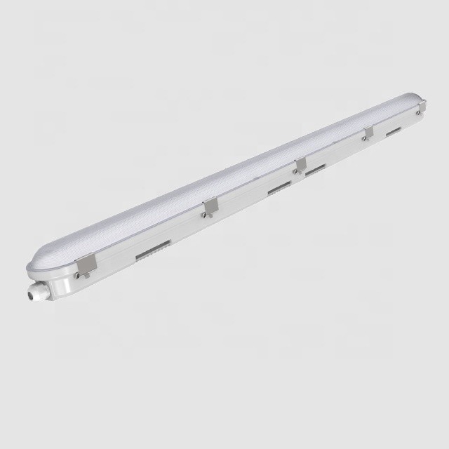 Dimmable 85 CRI 25W 2ft 4ft 8ft Linear LED Batten Strip Shop Light Fixture -40 40C