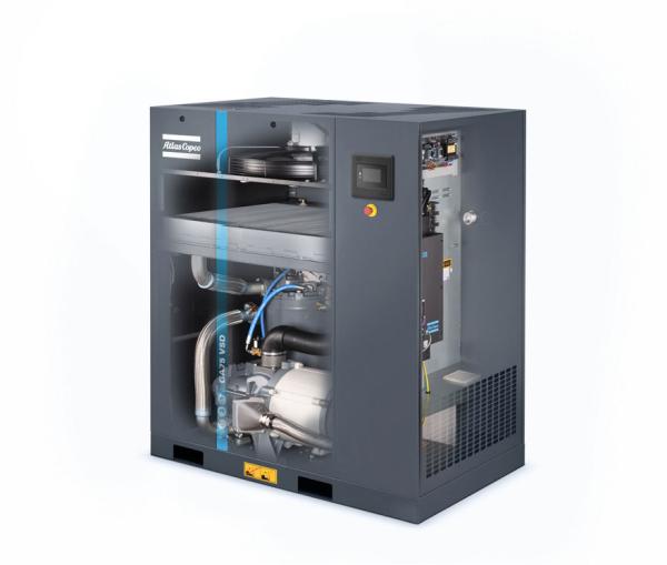 Frequency Conversion Atlas  Screw Air Compressor GA 90VSD