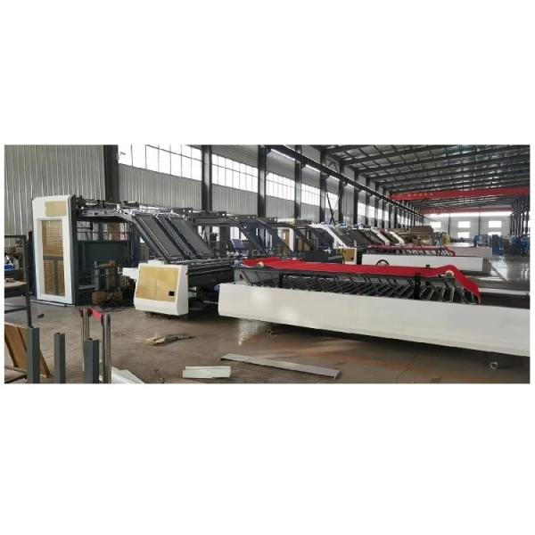 Máquina automática de laminação de flautas de cola a frio para a indústria de cartão ondulado