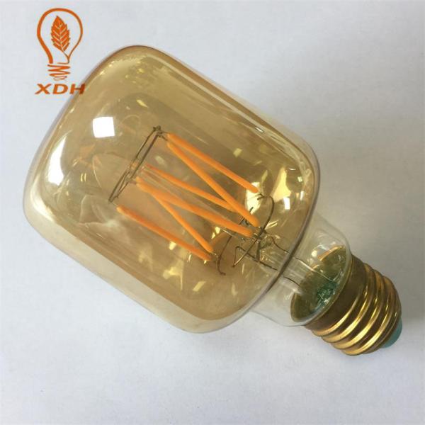 Ampolas do diodo emissor de luz do estilo do vintage PS60, 8 de Edison Style do diodo emissor de luz watts de bulbos 2400K do filamento