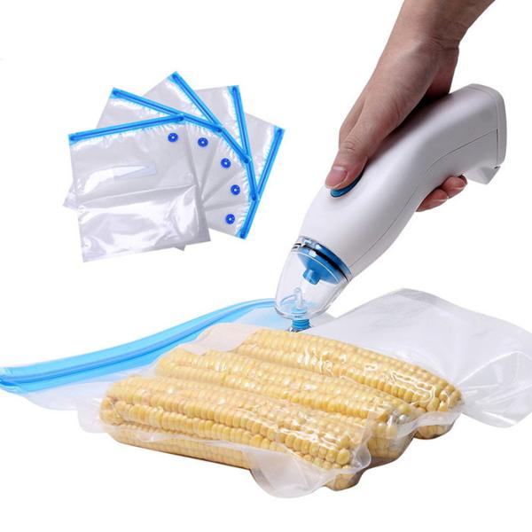 100% Leak Proof 0.26mm Vacuum Seal Storage Bags Double Layer Zippers