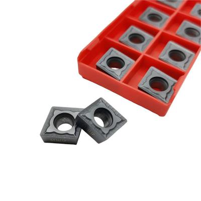 Dark Grey Tungsten Carbide CNC Turning Insert CCMT120404 Cutting Tool Insert