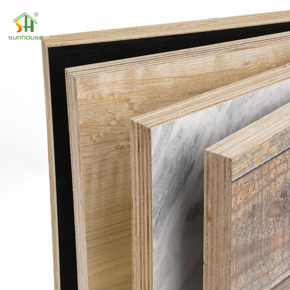 18mm Melamine Faced Plywood Dense Core Furniture Board Clean Cutting for Cabinets Wardrobes and CNC Processing