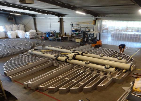 High Resistance To Fouling Weir Type Liquid Distributors , Removable Column Distributor