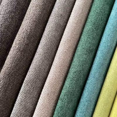 Short Pile Polyester Sofa Upholstery Fabric Soft Fade Resistant Easy Care