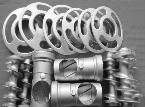 304L 316 Polished Silver Meat Grinder Parts For Household Appliances