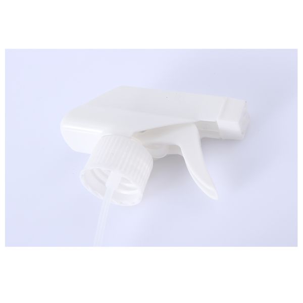 28mm All Plastic Chemical Resistant White Trigger Sprayer for PET Bottle