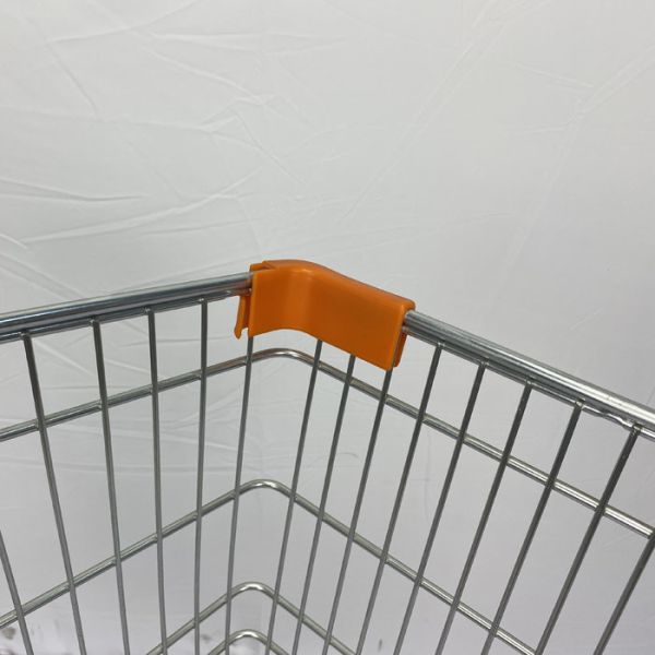 Asian Style 125L Conventional Metal Handcart Chain Supermarket Warehouse Trolley With High Sales Volume