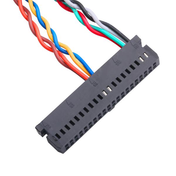 TE AMP 102387-9 To 205205-2 DB15 Cable Assembly D-Sub Connectors Customized
