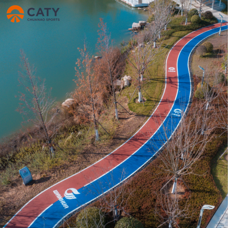 Elastic and Cost-Effective Eco-EPDM Rubber Granules for Pathways and Track Base Construction