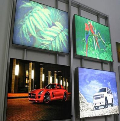 High Brightness CYMK Backlit Fabric Lightbox For Movie Poster Display
