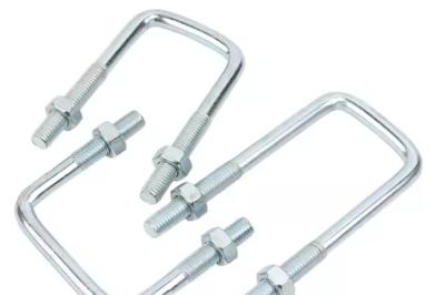 Grade 8.8 Class 12.9 U Shaped Bolts Nuts Gavalnized Carbon Steel M18 M20