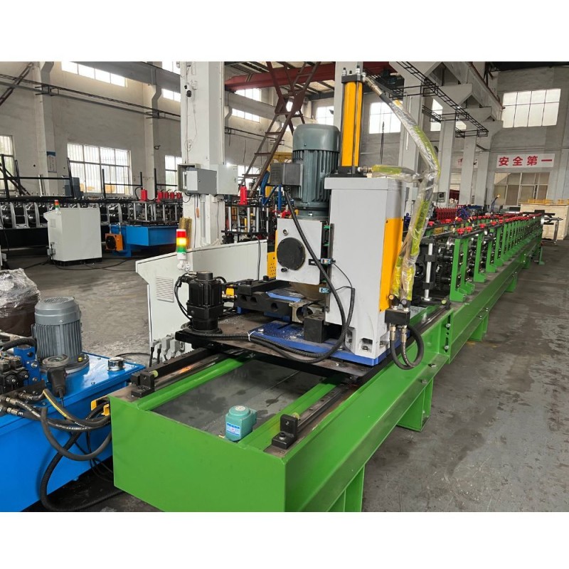 70mm 78mm Awning Tube Roll Forming Machine with 0.6mm-1.2mm Thickness Galvanized Steel