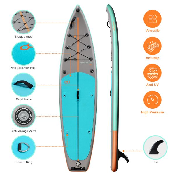 Upgrade Your Lakes Rivers Surfing Experience with Woowave 11'6