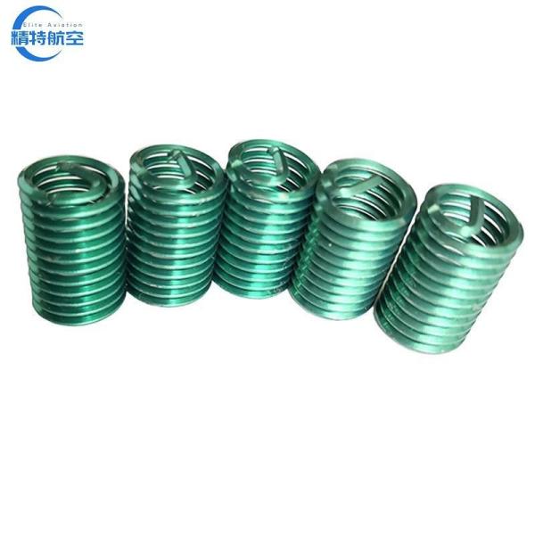 Nickel Plated Anti-Vibration Blind-Hole Wire Thread Inserts for Strong Vibration Resistance