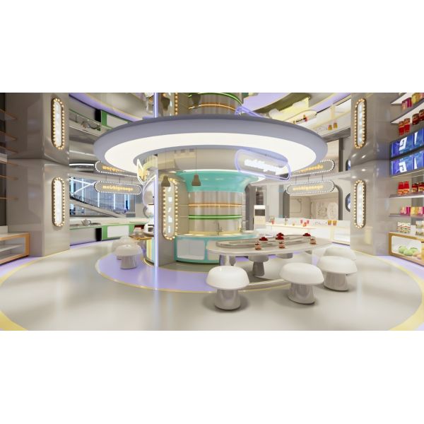 Customized Space Theme Playground Commercial Themed Indoor Playground Equipment