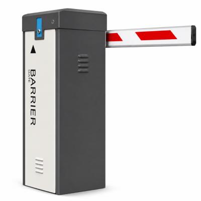 Commercial Parking Barrier Gate with Folding Boom Arm and Intelligent Vehicle Access Management