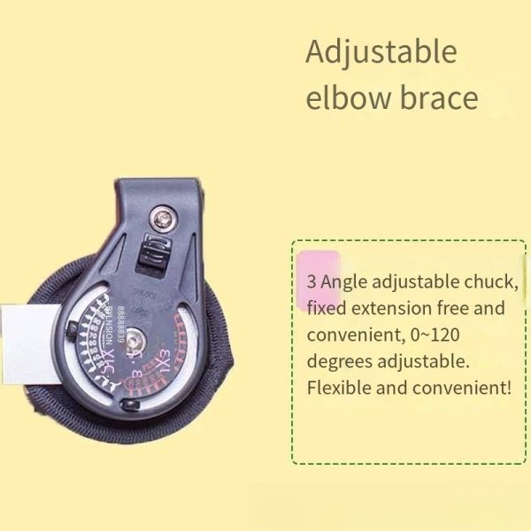 Lightweight Flat Noodles Adjustable Elbow Joint Fixation Brace for Effective Support
