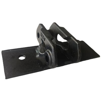 D155 Bulldozer Undercarriage Parts CE Black Bulldozer Track Shoes