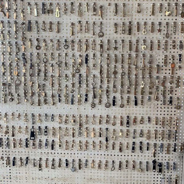 ODM Bag Making Accessories , Long Chain Nylon Metal Zipper Puller