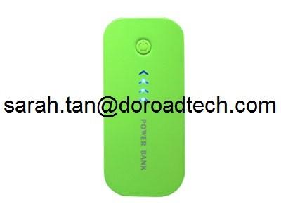 Best Selling Plastic Portable Cell Phone Charger / Mobile Charger / Power Bank 5600mah