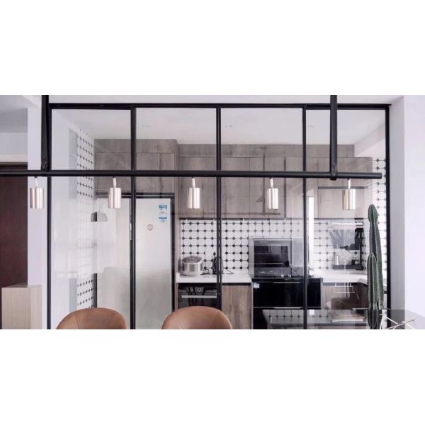 38dB сползая толщина 3mm дверь сплава алюминия 6063 T5