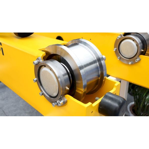 La norme soumise à un traitement thermique d'UE de dureté a forgé Crane Wheels Wearproof Fracture Resistant