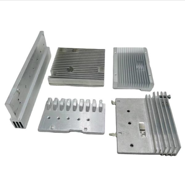CNC Machined Aluminum Heatsink fins Profiles Enclosure