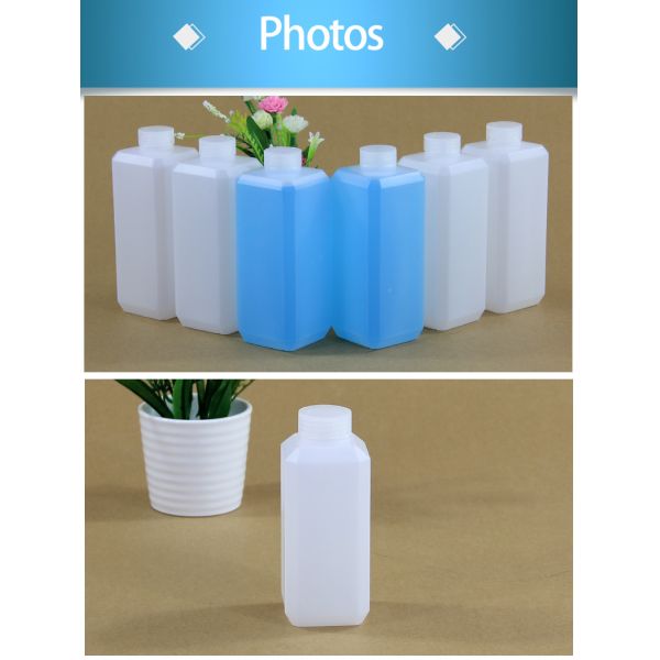 Envases de plástico biodegradable en la industria química