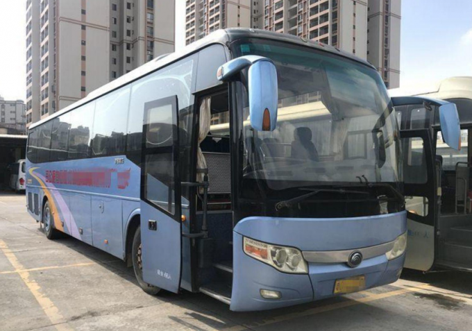 Diesel Fuel Used City Bus , 66 Seats Used Transit Bus Left Hand Drive Model