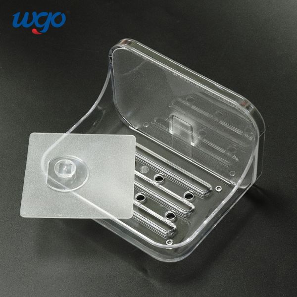 Patented Sticker Strongly Mounted Self Adhesive Shower Caddy Clear Fittings