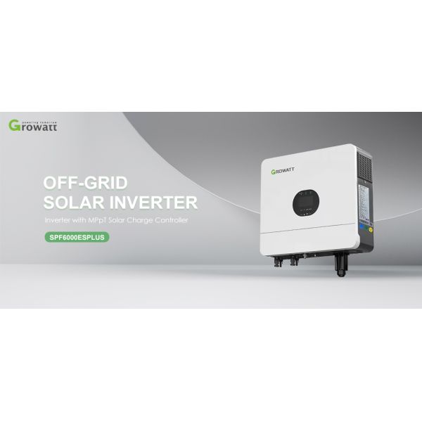 Growatt SPF 6000ES Plus 48V Off Grid Solar Inverter 6KW for Single Phase Panel System