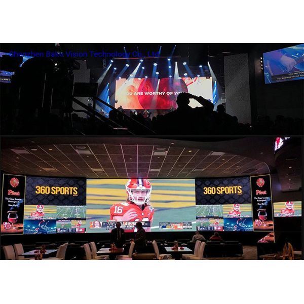 Full Color Front Service LED Display P1.667 HD Fine Pitch SMD 1/32 Scan Nova Control