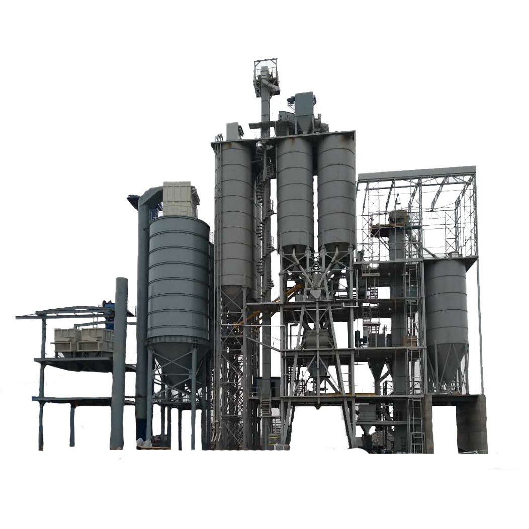 Small Dry Mortar Production Line 5 Tons Per Hour Compact Simple Design