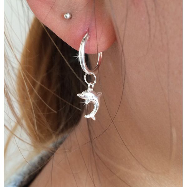 990 стерлинговых серебряных серег падения Tassel 0.19oz серег 7.1cm ювелирных изделий длинных