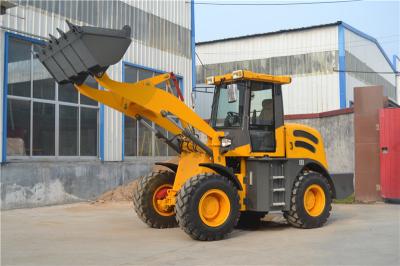Forneça o carregador pequeno feito China da roda da parte frontal de Cummins Engine da cubeta de 4WD 2ton 1m3