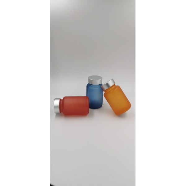 Reusable 100ml 150ml Cosmetic Jar Packaging Glass Capsule Bottle