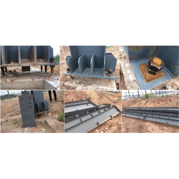 Q235 / A podridão sustentável das construções da oficina do aço Q345 estrutural livra menos manutenção