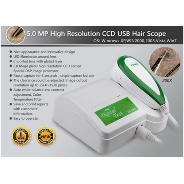 Digital eye iriscope iridology camera iris scanner/ hair scanner/ skin scanner