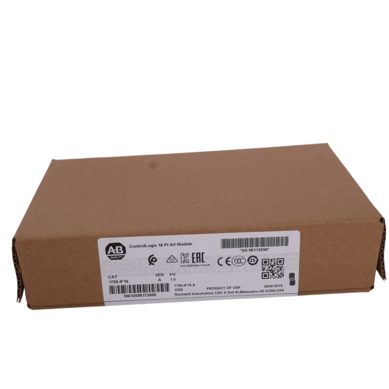 Allen-Bradley 1756-IF16 Analog Input Module – ControlLogix 16-Point Voltage/Current Input